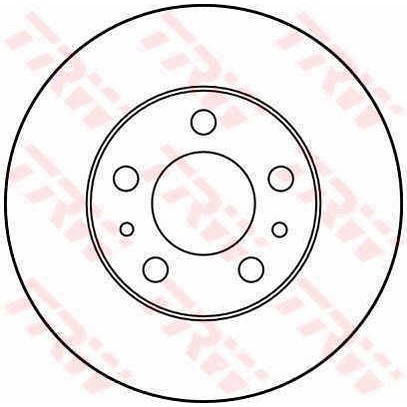 Слика на Кочионен диск TRW DF1677