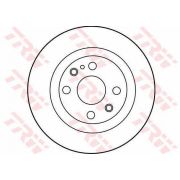 Слика 2 на кочионен диск TRW DF2703