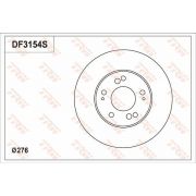 Слика 1 $на Кочионен диск TRW DF3154S