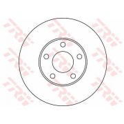 Слика 2 на кочионен диск TRW DF4045