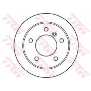 Слика 2 на кочионен диск TRW DF4087S