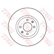 Слика 2 на кочионен диск TRW DF4183