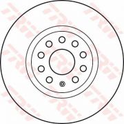 Слика 2 на кочионен диск TRW DF4464S