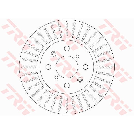 Слика на Кочионен диск TRW DF6232