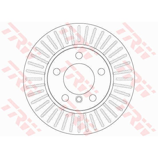 Слика на Кочионен диск TRW DF6255 за BMW 1 F21 116 d - 116 коњи дизел