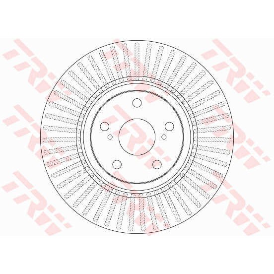 Слика на Кочионен диск TRW DF6268