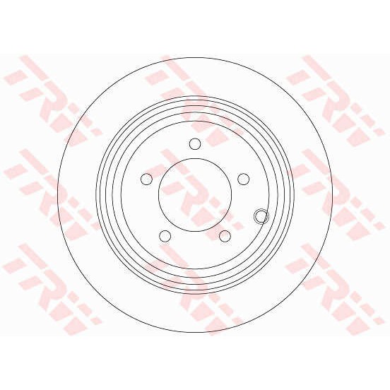 Слика на кочионен диск TRW DF6326 за CHRYSLER SEBRING Cabrio 2.7 - 186 коњи бензин