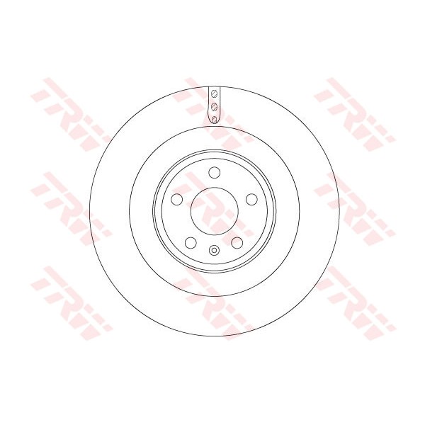 Слика на кочионен диск TRW DF6343S за Audi A8 Limousine (4H) S8 plus quattro - 605 коњи бензин