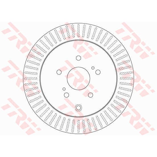Слика на кочионен диск TRW DF6351 за Suzuki Grand Vitara (JT) 1.9 DDiS - 129 коњи дизел