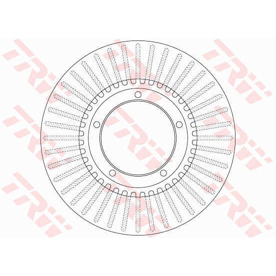 Слика на Кочионен диск TRW DF6486