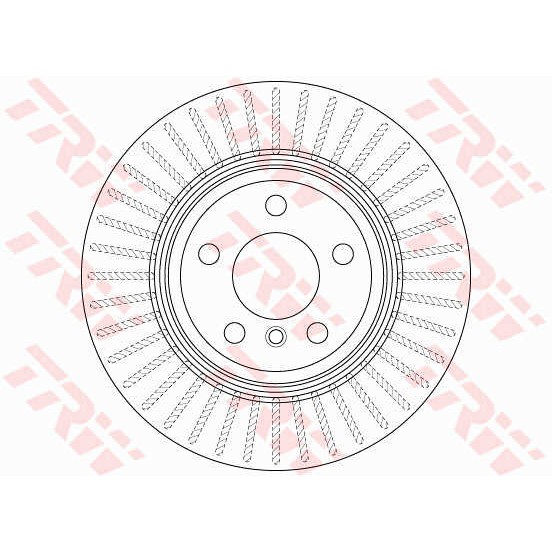 Слика на кочионен диск TRW DF6512S за BMW 4 Coupe F32 F82 430 d - 258 коњи дизел