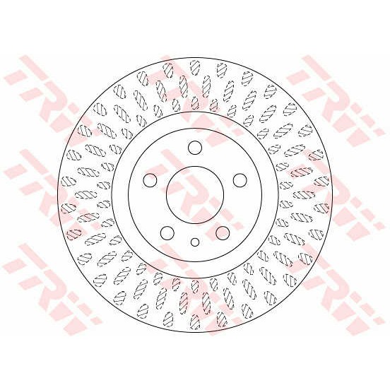 Слика на Кочионен диск TRW DF6522