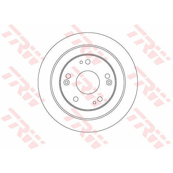 Слика на Кочионен диск TRW DF6526