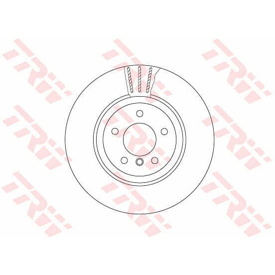 Слика на Кочионен диск TRW DF6624S