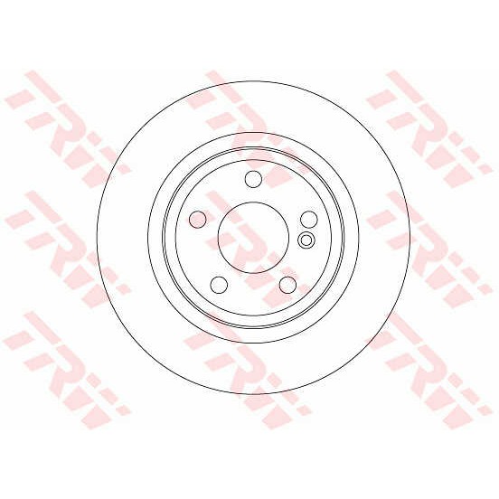 Слика на кочионен диск TRW DF6634 за Mercedes A-Class (w176) A 220 CDI (176.003) - 170 коњи дизел