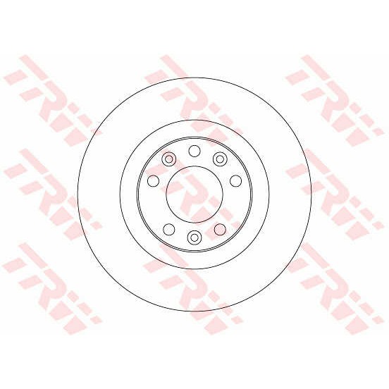 Слика на кочионен диск TRW DF6667 за Citroen Jumpy (V) 2.0 BlueHDi 150 - 150 коњи дизел