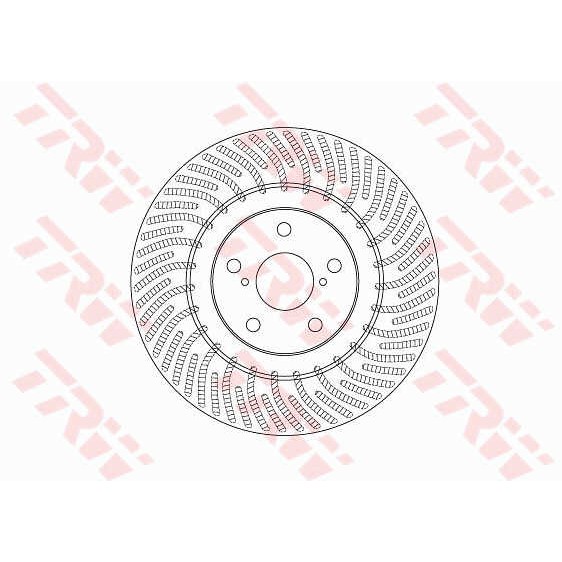 Слика на Кочионен диск TRW DF6692S