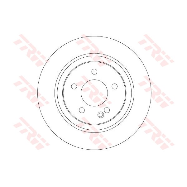 Слика на кочионен диск TRW DF6788S за Mercedes Vito Box (w447) 111 CDI (447.601, 447.603, 447.605) - 114 коњи дизел