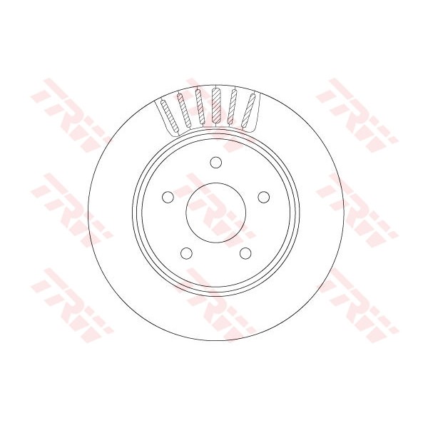 Слика на Кочионен диск TRW DF6789