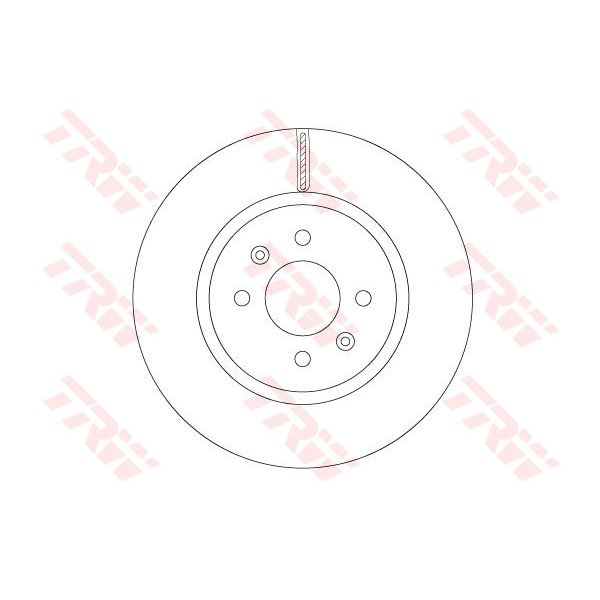 Слика на Кочионен диск TRW DF6842