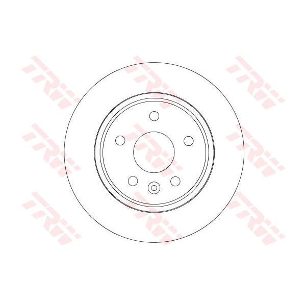 Слика на Кочионен диск TRW DF6846