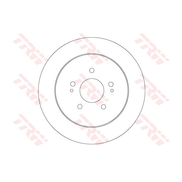 Слика на Кочионен диск TRW DF6909