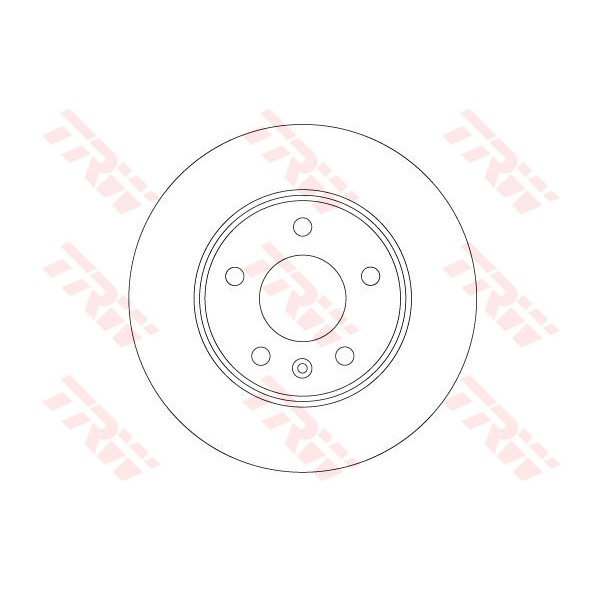 Слика на Кочионен диск TRW DF6915