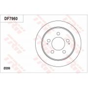 Слика 1 $на Кочионен диск TRW DF7960