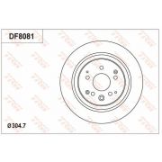 Слика 1 $на Кочионен диск TRW DF8081