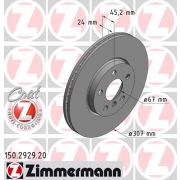 Слика 1 на кочионен диск ZIMMERMANN 150.2929.20