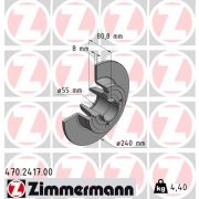Слика 1 $на Кочионен диск ZIMMERMANN 470.2417.00