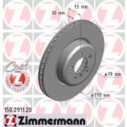 Слика 1 на кочионен диск ZIMMERMANN COAT Z 150.2911.20