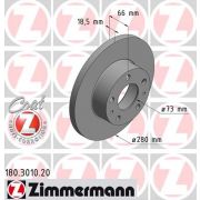 Слика 1 на кочионен диск ZIMMERMANN COAT Z 180.3010.20