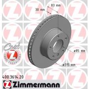 Слика 1 на кочионен диск ZIMMERMANN COAT Z 400.3614.20