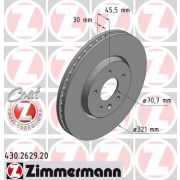 Слика 1 на кочионен диск ZIMMERMANN COAT Z 430.2629.20