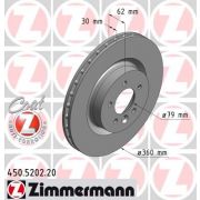 Слика 1 на кочионен диск ZIMMERMANN COAT Z 450.5202.20