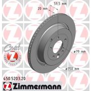 Слика 1 $на Кочионен диск ZIMMERMANN COAT Z 450.5203.20