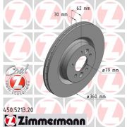 Слика 1 $на Кочионен диск ZIMMERMANN COAT Z 450.5213.20