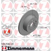 Слика 1 на кочионен диск ZIMMERMANN COAT Z 590.2582.20