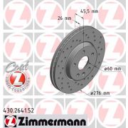 Слика 1 $на Кочионен диск ZIMMERMANN SPORT BRAKE DISC COAT Z 430.2641.52