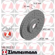 Слика 1 на кочионен диск ZIMMERMANN SPORT BRAKE DISC COAT Z 590.2822.52