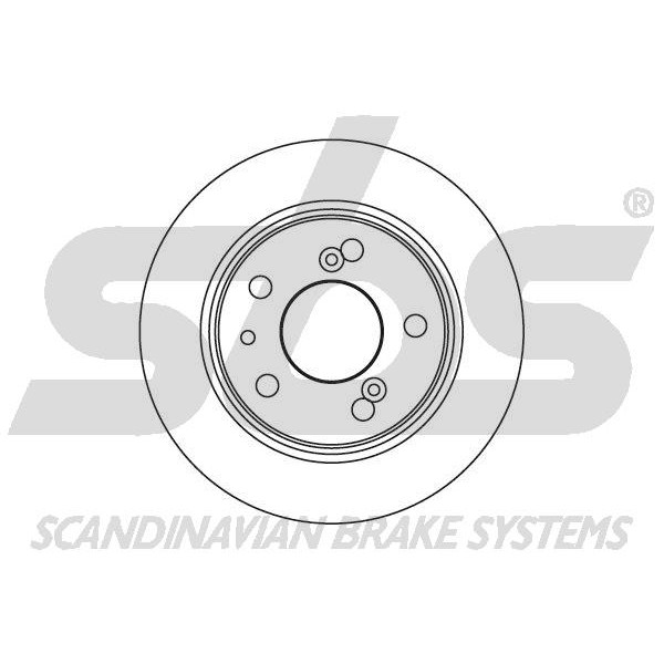 Слика на Кочионен диск sbs 1815201910