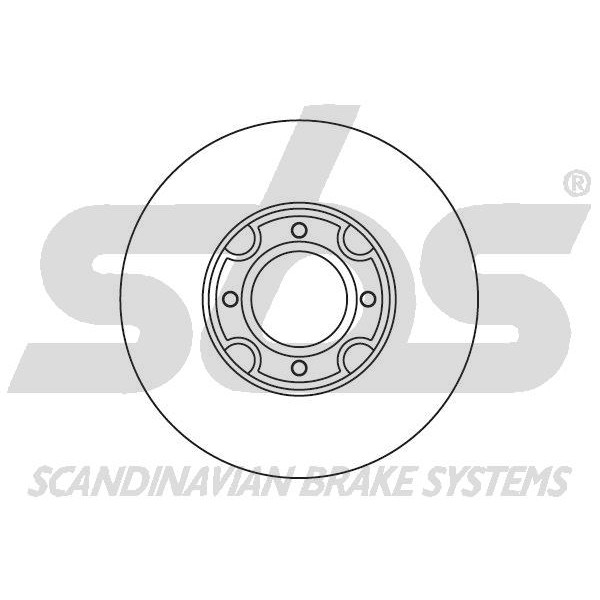 Слика на Кочионен диск sbs 1815202209