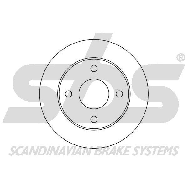 Слика на Кочионен диск sbs 1815202241