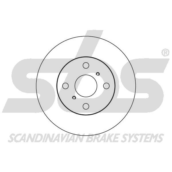 Слика на Кочионен диск sbs 1815204515