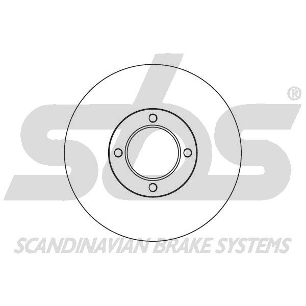 Слика на Кочионен диск sbs 1815204525