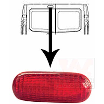 Слика на кочиони светла (стоп светла) VAN WEZEL 3891929 за Renault Trafic 2 Bus (JL) 1.9 dCI 80 (JL0B) - 82 коњи дизел