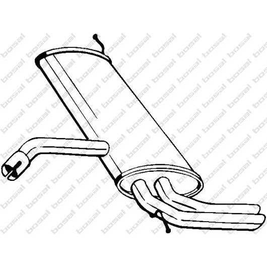 Слика на Краен издувен лонец BOSAL 227-049