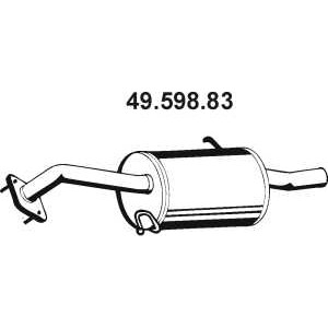 Слика на Краен издувен лонец EBERSPACHER 49.598.83