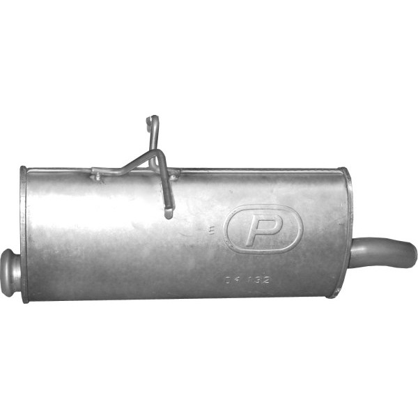 Слика на краен издувен лонец POLMO 04.132 за Peugeot Partner Box (5) 1.6 HDi 75 - 75 коњи дизел